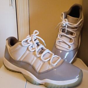 Stylish Gray and White Sneakers